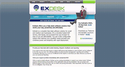 Desktop Screenshot of exdesk.com